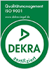 Dekra zertifiziert – Qualitätsmanagement ISO 9001:2008